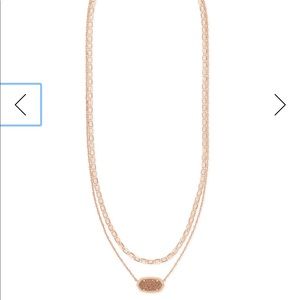 Elisa 2-Strand Pendant Necklace